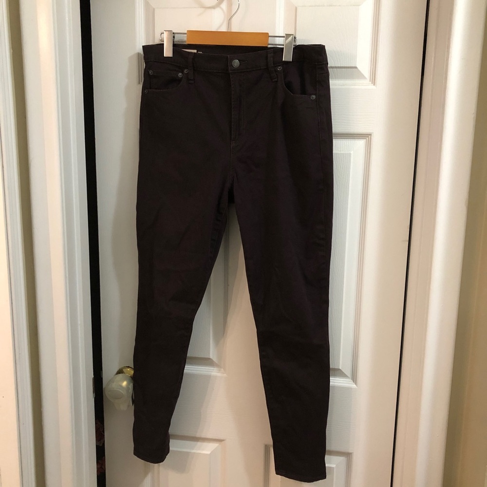33r Chocolate brown Gap jeggings